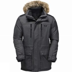 Jack Wolfskin Mens The Bering Polar Parka Black